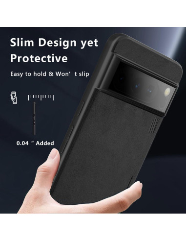 Funda X-level para Google Pixel 8 - Protección delgada negra