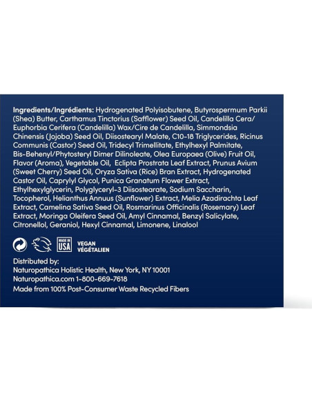 Manteca Labial Hidratante Naturopathica Cereza 14.79 ml