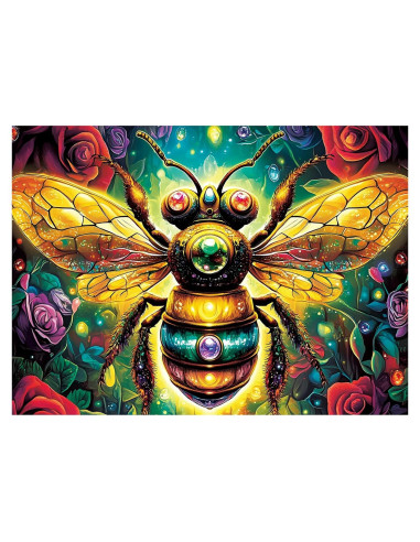Rompecabezas de 300 Piezas Abeja DAGIRT 52.1x38.1cm Cartón Reciclado