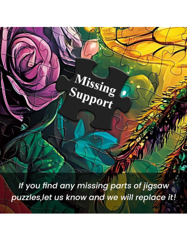 Rompecabezas de 300 Piezas Abeja DAGIRT 52.1x38.1cm Cartón Reciclado