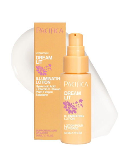 Loción Facial Iluminadora Pacifica Dreamlit 50 ml - Hidratante Vegano