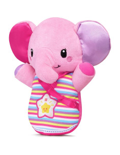 Elefante de Cuna Brillante VTech Rosa con Luces y Sonidos 2