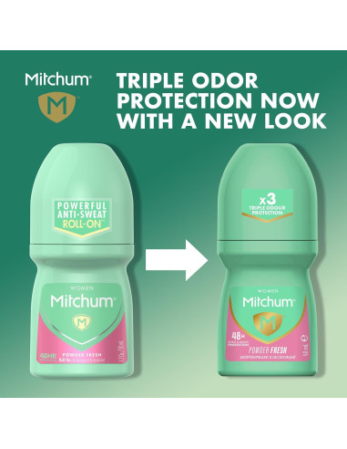 Antitranspirante y Desodorante Mitchum para Mujeres 48g