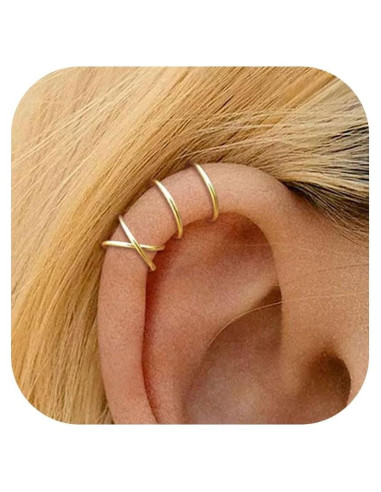 Pendientes de Clip para Cartílago sin Perforar Yanchun Joyería