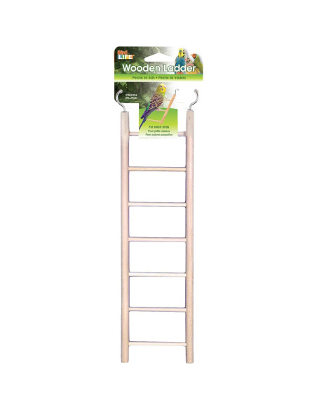 Escalera de Madera para Aves Penn-Plax 7 Pasos 37 cm