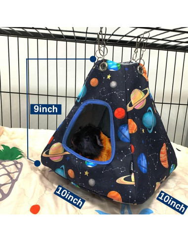 Hamaca Escondite para Cobayas y Hurones FULUE, Material Resistente