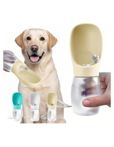 Botella de Agua para Perros Kalimdor 350ml a Prueba de Fugas