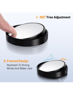 Espejo de Punto Ciego WildAuto WA-us-BlindMirror-02 5cm 2