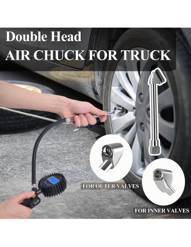 Medidor de Presión de Neumáticos Digital AmazStove 250 PSI