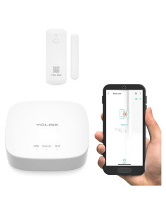 Sensor de Puerta Inteligente YoLink con Hub - Rango 402m