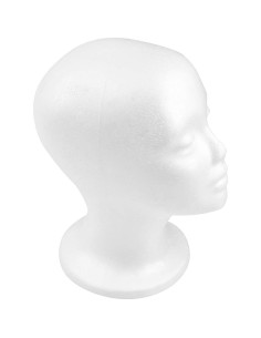 Cabeza de Peluca de Estireno CHIVENIDO - 2 Piezas Soporte Femenino 2