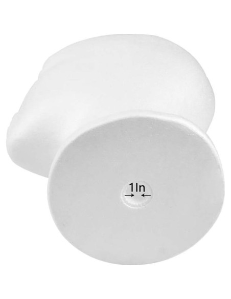 Cabeza de Peluca de Estireno CHIVENIDO - 2 Piezas Soporte Femenino