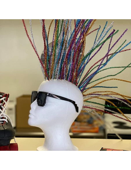 Cabeza de Peluca de Estireno CHIVENIDO - 2 Piezas Soporte Femenino