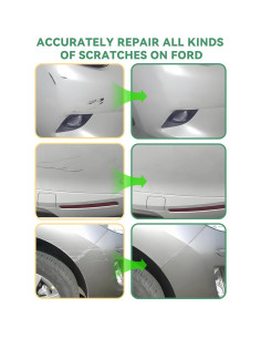 Bolígrafo de Retoque Cardiality Negro Metálico Agate para Ford 2