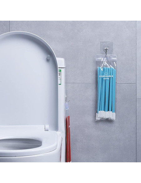 Kit de 50 Cepillos de Limpieza Desechables Kevinrooty Azul