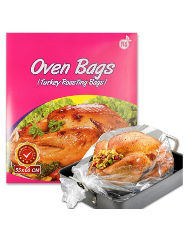 10 Bolsas para Horno de Pavo OOFLAYE 55x60 cm Resistentes