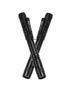 Linterna de Bolígrafos LED Bufccy 2 Paquetes Compactas 13.5cm