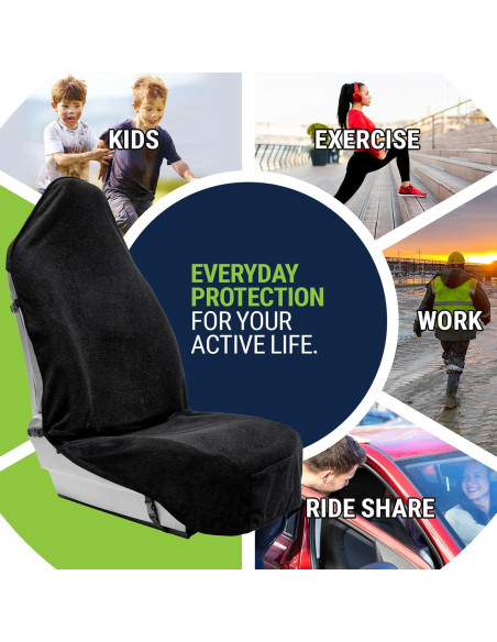 Cubierta de Asiento de Toalla Impermeable Season Guard 2 Piezas