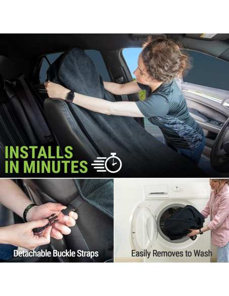 Cubierta de Asiento de Toalla Impermeable Season Guard 2 Piezas