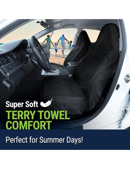 Cubierta de Asiento de Toalla Impermeable Season Guard 2 Piezas