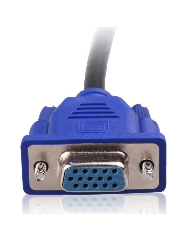 Cable Divisor VGA 1ft Cable Matters para Duplicar Pantallas