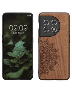 Funda de Madera KW-Commerce para OnePlus 11 - Sol Naciente