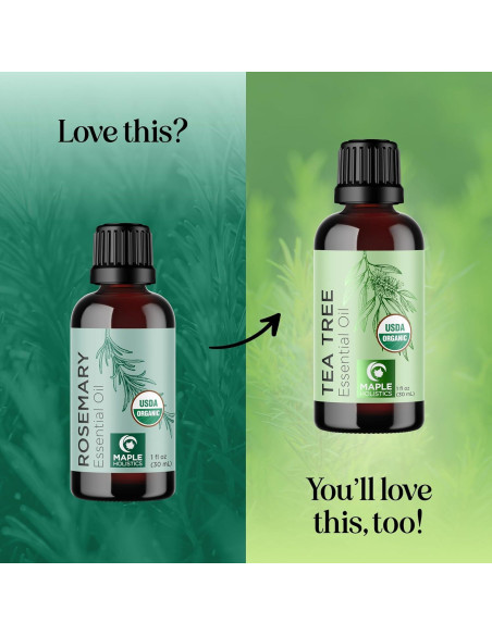 Aceite Esencial de Romero Orgánico 30 ml - Maple Holistics