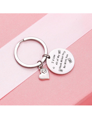 Llavero de Acero Inoxidable Animal Crossing New Horizons