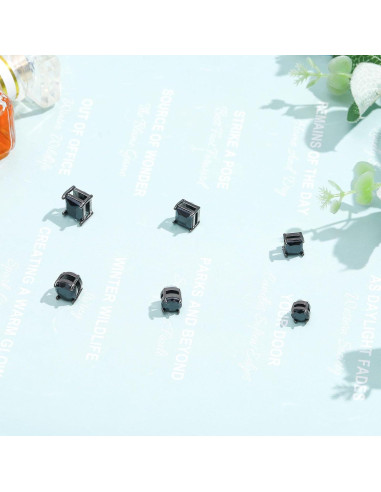 Pendientes Magnéticos Hipoalergénicos NEWITIN 6 Pares 6-8MM