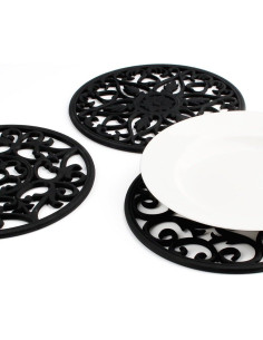 Alfombrillas de Silicona ME.FAN 3 Pcs Antideslizantes 19.7 cm 2