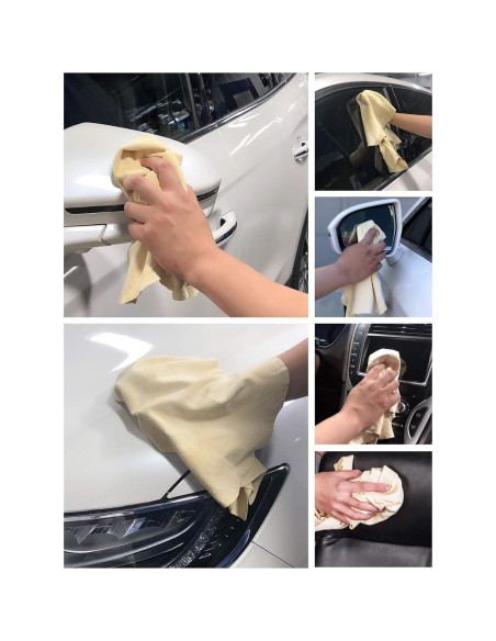 Toalla Chamois Natural SHEEPSKIN ELITE 40x60 cm Absorbente