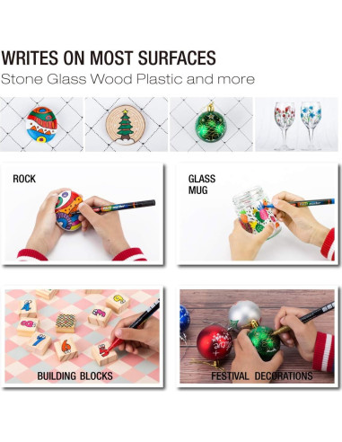 Set de 7 Pinturas Acrílicas ZEYAR Blanca y Negra 99.6g