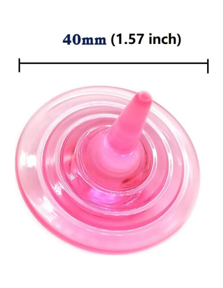 Trompos de Acrílico para Niños SPRMUD - 12 PCS Coloridos