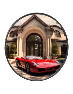 Espejo Convexo Redondo Ourbest 14.6 cm Ajustable para Camiones