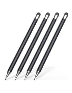 Bolígrafo Stylus 2 en 1 Dilizu para Pantalla Táctil - Negro
