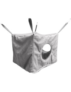 Hamaca Cubo para Hurones y Animales Pequeños Mengxi Gris 2