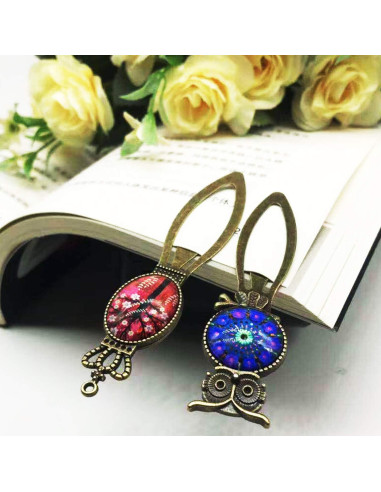 Kit de Pendientes DIY Allazone 14 PCS Bronce Antiguo