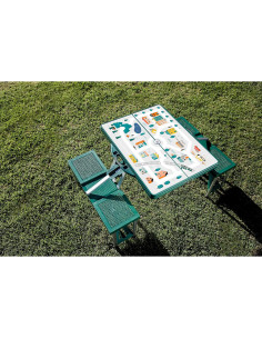 Mesa de Picnic Plegable PICNIC TIME con Orificio para Paraguas 2