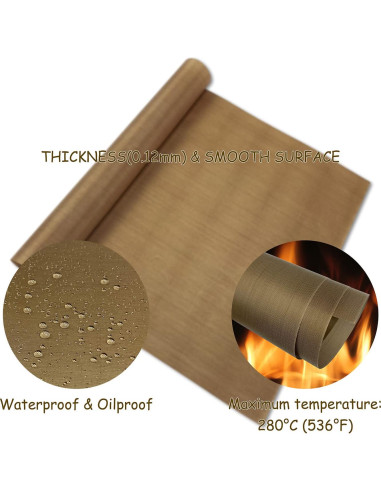 Cinta Resistente al Calor Tsuning 10mm x 33m + Hoja PTFE 16x20