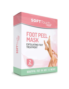 Mascarilla Exfoliante para Pies Brio Aloe Vera - 2 Paquetes