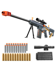 Pistola de Juguete Bsyzyani HD con Balas Blandas 0.88 kg