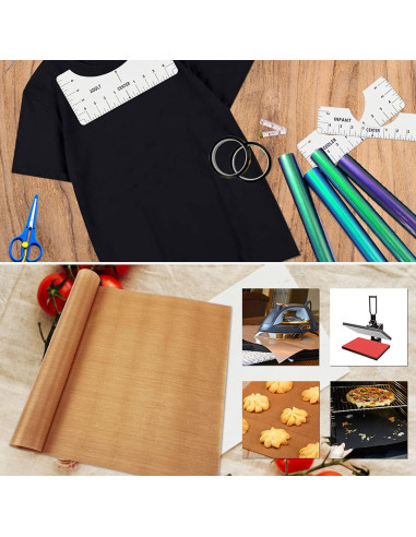 Cinta Resistente al Calor Tsuning 10mm x 33m + Hoja PTFE 16x20