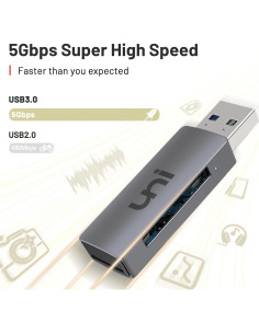 Lector de Tarjeta SD USB 3.0 uni - Alta Velocidad 2TB 2