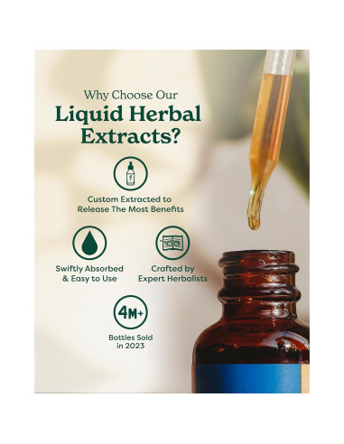 Espíritus de Menta Orgánica Herb Pharm 30 ml - Digestión Saludable