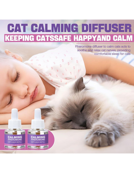 Recarga Difusor Calmante Feromonas Gatos TTLXRL 6x48ml
