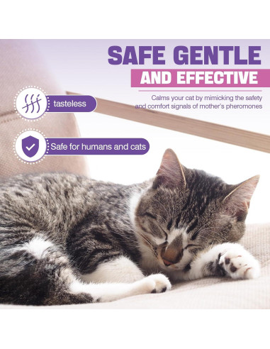 Recarga Difusor Calmante Feromonas Gatos TTLXRL 6x48ml