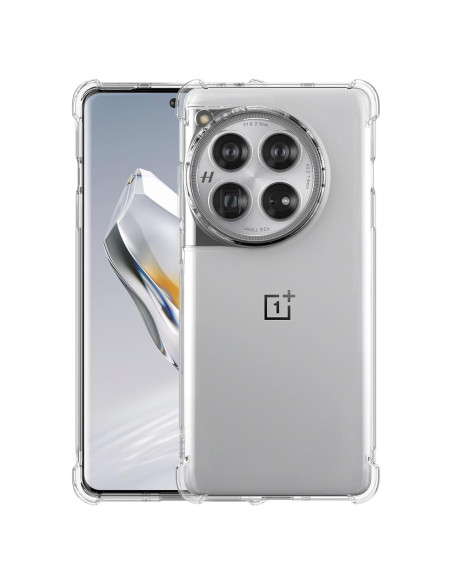Funda Bumper Zeking para OnePlus 12 5G Transparente TPU