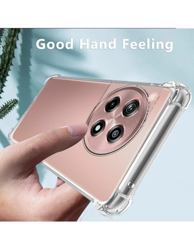 Funda Bumper Zeking para OnePlus 12 5G Transparente TPU