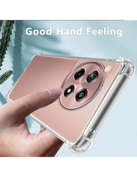 Funda Bumper Zeking para OnePlus 12 5G Transparente TPU