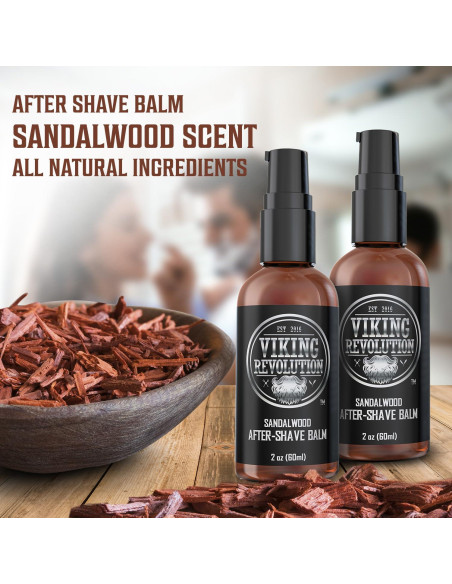 Bálsamo After-Shave Viking Revolution 2 Unidades - Calma e Hidrata